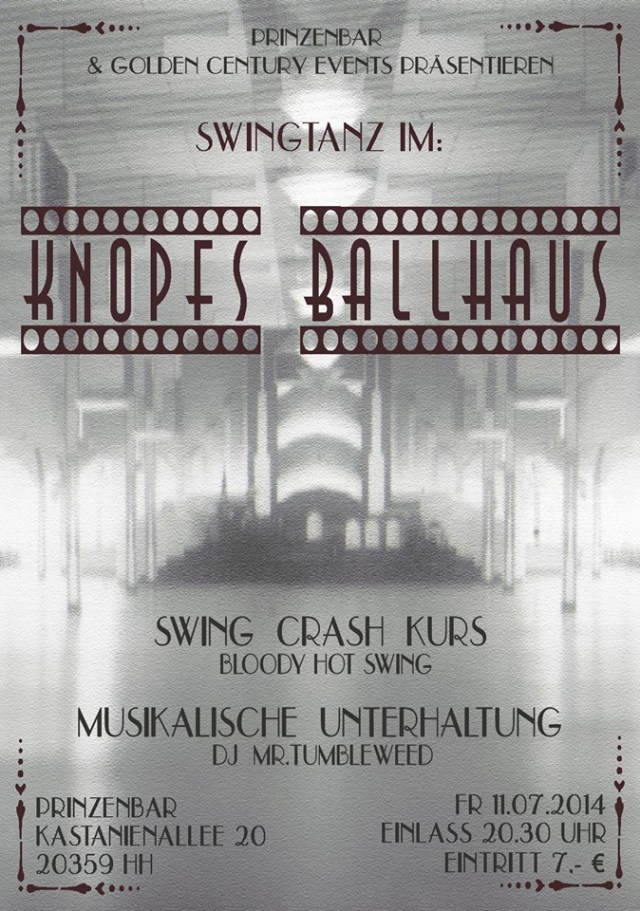 Crash Kurs, Live Musik & Tanz @ Knopfs Ballhaus